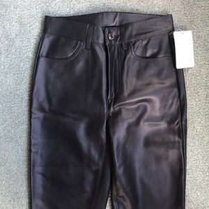 Free People (fake) leather pants